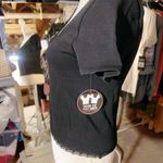 Almost Famous L/XL super stretchy soft in round/v-neck two ways short sleeve NWT New with tag Same day shipping Smoke and pets free Photo 1