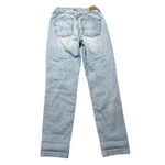 American Eagle  Outfitters Womens Jeans 90s Straight Light Wash Distressed Size X Photo 4