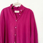 [Papinelle] Pink Amelie Long Sleeve Oversized Relaxed Fit Pajama Shirt Sz Large Photo 8