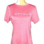 Spyder Spider pale salmon colored workout top. New Photo 0