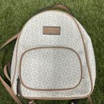 Guess  Faux Leather‎ Mini Backpack Brown And Cream Barely Used Photo 1