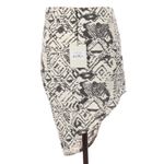 Pam & Gela new ✲ Asymmetric Drape Stretch Knit Skirt ✲ Stone Print ✲ Size Small Photo 3