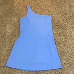 Outdoor Voices One Shoulder Active Athletic Mini Dress Blue Size Medium Photo 3