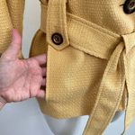 NWOT KASPER Notched Collar tweed Blazer Jacket Petite Small Mustard Yellow Size undefined Photo 5