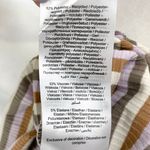 VERO MODA New Square Neck Long Sleeve Mini Dress Frida Neutral Stripe Photo 14