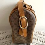 Gucci  Vintage GG Plus Tan Leather Crossbody Bag Photo 5