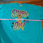 Vintage 90s Scooby Doo paw prints Tee shirt Adult 2XL Smart Alecs brand Blue Size 2X Photo 8