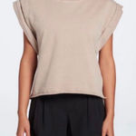 Calia by Carrie  Underwood Extended Shoulder Sleeveless Top (sandstone) - L Photo 0