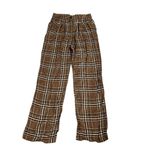 No Boundaries  Brown Plaid Lightweight Pants(Size M) Photo 2