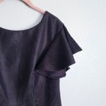 Trina Turk  Barley Black Shimmer Mini Dress Photo 4