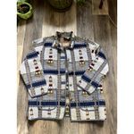 Blair Vintage Lighthouse Textured Overcoat 2X Heritage Woods Fisherman Whimsy Grandpa Photo 1