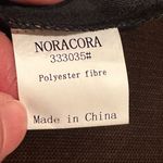 Noracora NWT Black Sheer Low Cut V Neck 3/4th Bell Sleeves Long Blouse Sz 3XL Photo 10