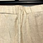 SheIn - NWT Linen Blend Vcay Wide Leg Full Side Slit Beach Vacation Pants Size L Photo 5