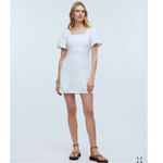 Madewell Square-Neck Linen Mini Dress New! Photo 5