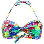 Banana Moon Women's Trobo Maranhao Bikini Top Multicolor Women's Size 38 Green Photo 5