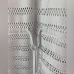 Calvin Klein  M White Perforated Pocketed V-Neck Swim Coverup Photo 5