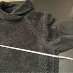 Nike ✨ Women’s Black Sherpa Fleece Mock Neck Sweatshirt Medium Photo 11