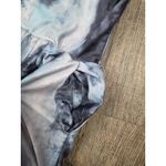 UEU Women's Wide Leg Yoga Pants High Waisted Small Tie Dye Black Blue Photo 4