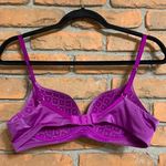 Victoria's Secret VS Bra Size 34B Purple Biofit Padded No-Wire T-Shirt Lined Y2K Photo 2