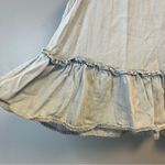 Rails Top Sleeveless Mira Peplum Top in Light Vintage Chambray Sz S EUC Photo 4