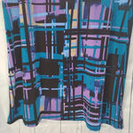 Attention  3/4 sleeve colorful swing dress Photo 7