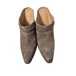 Sam Edelman  Alison Suede Braided Pointed Toe Block Heel Mules Women's Size 7M Photo 1
