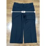 The Row  Cotton/cashmere Black Bapri Cropped Cotton-Blend Straight-Leg Pants 12 Photo 4