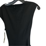 Classics Entier Women's Black Midi Dress Tie Photo 9