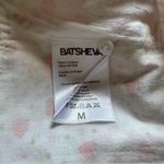 Batsheva Floral Strawberry Bralette Blouse Crop Top Medium Pink Photo 2