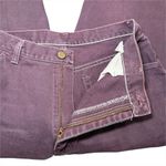 Wrangler Vintage 90s High Rise Purple Mom Jeans USA 29x29 Tapered Cotton Photo 4