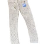Majorelle NWT Hilary Crochet Pants in White Photo 5