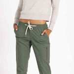 Vuori ‎ Green Ripstop Drawstring Pants Photo 0