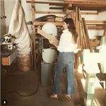 💕DOEN💕 Melody Jean Provence Blue 100% Cotton High Rise Flared Leg 30 NWT Photo 4