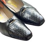 Salvatore Ferragamo  Black Leather Women's Shoes Photo 3