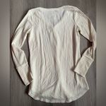 Chaser Ivory Cream Waffle Thermal Henley Long Sleeve size XS Photo 6