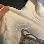 Opening Ceremony Lace Spray Paint Short Hoodie Photo 8