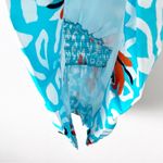 Tanya Taylor Gwen Hand-Painted Mini Dress Photo 6