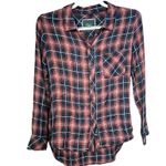 Rails Hunter Plaid Button Down Top Red/Navy Combo Size S Photo 0