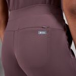 FIGS High Waisted Piedra FORMx Straight Leg Scrub Pant in Plum, Size Large Photo 5