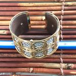 Brighton  Gold and Silver Dynamic Cuff Bracelet Photo 10