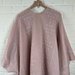 Gentle Fawn  Hermosa Cardigan Fringe Shawl Wrap Pink Soft Feel Layering Size XS/S Photo 13