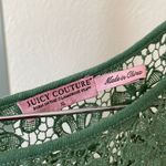 Juicy Couture  beautiful green lace floral dress Photo 2