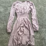 Hesperus Lavender Knee Length Dress Photo 0