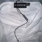 Pretty Little Thing  White Long Sleeve Bodycon Midi Dress Womens Small 4 Photo 7