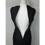 Talbots Women’s Irish Linen Boatneck Sheath Black Dress 4P Photo 5