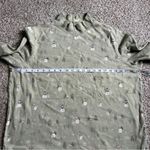 Croft & Barrow Vintage  Green Mock-neck Long Sleeve Shirt Snowmen Christmas 2X Photo 4