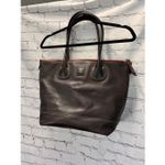 Dooney & Bourke dark brown leather tote purse Photo 1