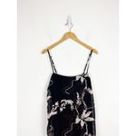 Shona joy Ruched Slip Dress Size 8 Black Shadows Floral Whimsigoth Emo Photo 4