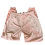 House of Harlow 1960 Women's Pink Velour Sweatpants Joggers Medium Comfort Photo 3