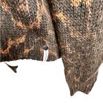 One Teaspoon M Big Cat animal print wool mohair blend Sweater Photo 6